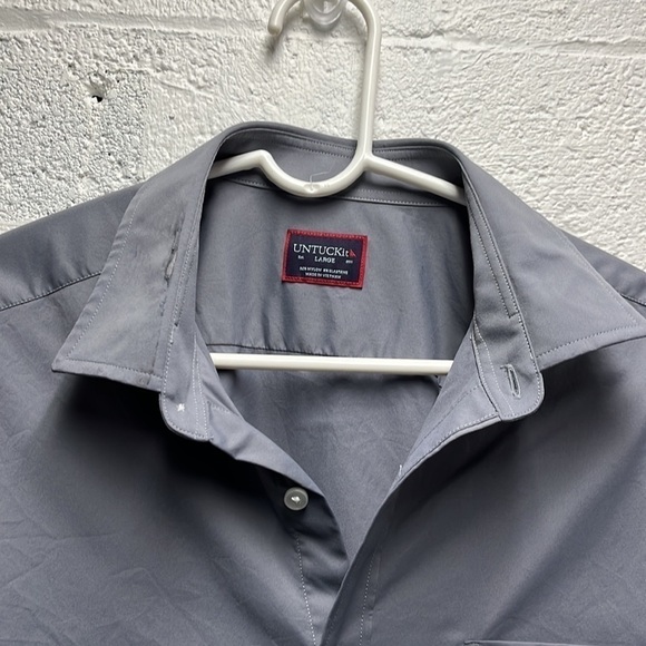 UNTUCKit Gironde Mgy button down large - Picture 5 of 8